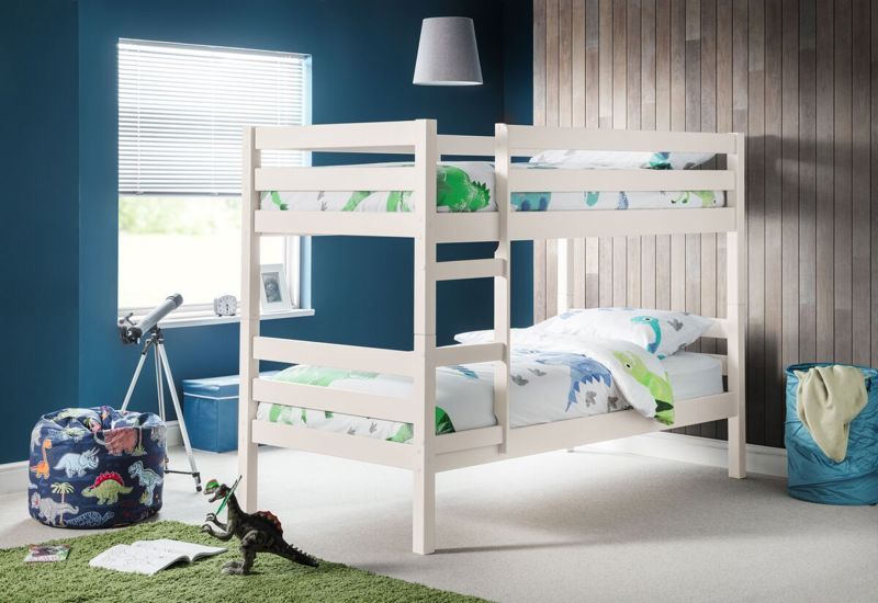 Camden Bunk Bed - Surf White